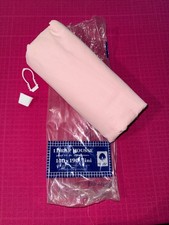 Drap housse pur coton rose made in France vintage mais neuf  140 cm x 190 réf S9 Drap price