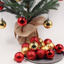 Lot de boules neuves sapin de Noël décorations d'anniversaire accessoires de f Décorations & accessoires de Noël price