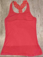 Débardeur corail dos dentelle taille XS S 34 36 Débardeur femme price