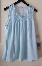 Débardeur blouse bleu  ciel taille M Camaïeu Débardeur femme price