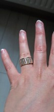 Bague fantaisie-Femme-Taille 58- couleur doré et petite pierres Bague fantaisie price