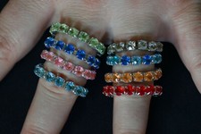 Bague : Fantaisie (Différents colories au choix, à l'unité) Bague fantaisie price