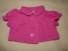 Gilet rose fuchsia manches courtes boutonné C&A pr bébé fille 6 mois 68 cm - TBE Gilet bébé price