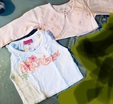 +++ Ensemble  gilet / débardeur - bébé Fille 12-18 mois +++ Gilet bébé price