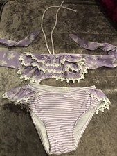 Ensemble maillot de bain bikini maillot de bain bébé fille taille 12 - 24 mois Vêtements de plage fille price