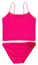 Ensemble maillot de bain rose enfant fille Vêtements de plage fille price