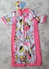 Maillot de bain fille protection solaire UV Sunsafe enfant Disney 9-12 mois neuf avec étiquette Vêtements de plage fille price