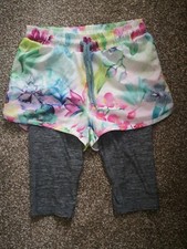 Maillot de bain fille NEXT 2 en 1 legging et short.AGE 6 ANS NEUF Vêtements de plage fille price