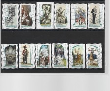 Serie complète 2010 La musique oblitérés  France 12 timbres n° 390 à 401 Musique price