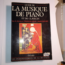 TRANCHEFORT. Guide de la musique de piano et de clavecin. Fayard. 1987. Musique price