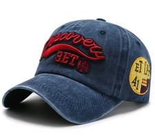 Casquette De Baseball Homme Femme Vintage Effet Délavé Bleue Réglable Été Chapeau homme price
