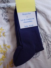 2 Paires De Chaussettes Armor Lux Taille 41-43 Neuf Chaussette homme price