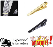 Lot 2 Pince à Cravate Homme Élégant Duo Costume Cadeau Pince à cravate price