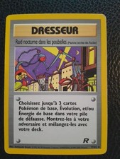 Raid nocturne dans les poubelles 77/82 Wizards Team Rocket Pokémon FR(port group Poubelles price