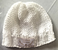 Bonnet Bébé simple,0-1 MOIS, Neuf, Tricot Main. Bonnet bébé price