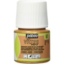 [113067] Pébéo Peinture sur verre V160 Or effet moiré - 45 ml Peinture sur verre price
