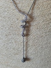 Collier Swarovski Avec Pendentif En Métal Rodhié Swarovski Kolye price