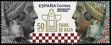 Espagne 5595 2022 Archéologie Art Íbero 50 Ans Femme De Baza MNH Baza price