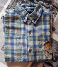 chemise bleu garçon manches courtes DISNEY WINNIE L'OURSON-taille 4 ans (102 cm) Chemise garçon price