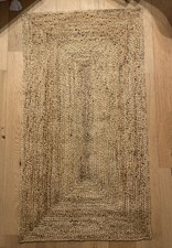 Tapis de salon en Jute 100% Naturel pas chère. 80cm X 150cm Tapis de salon price