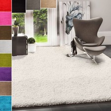 Tapis Shaggy Moderne À Poils Longs Facile D'entretien Unicolore - Meilleur Prix! Tapis de salon price