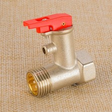 Household Electric Water Heater 1/2" Thread Safety Pressure Relief Valve 1pc Termosifonlar price