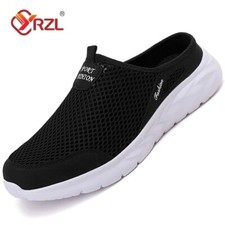Chaussures de marche décontractées grand plat léger maille pantoufles sandales Chaussures décontractées homme price