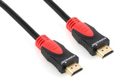 Poppstar Câble HDMI 2.0 (3 fois blindé, 3D, 4K Ultra HD 2160p, Full HD 1080p, or HDMI Kablo price