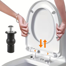 4 Pièces Kit Boulons Charnière Abattant WC Universel En Acier Inoxydable Abattant WC price