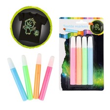 Toi-Toys Textile Marker Fabric Pen Set T-Shirt Pens Fabric Pens (4) Kalem Seti price