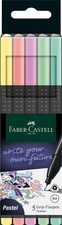 Faber Castell Grip Finepen Pastel Pen - set of five Pastel 1 count (Pack of 1) Kalem Seti price