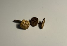 Paire De Boutons De Manchette Dorés Vintage Bouton de manchette price