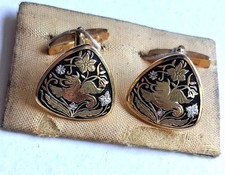 Paire Boutons de manchette anciens ,Or de Tolède Bouton de manchette price