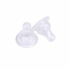Lot de 2 Tétines pour Biberon "Col Large" Transparent Tétine de biberon price