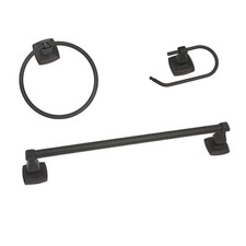 Regal Oil Rubbed Bronze Bathroom Hardware 3 Piece Set Bath Room Accessories Banyo Aksesuar Seti price