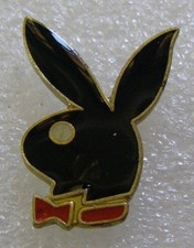 Pin's PLAYBOY LOGO BUNNY RED BOW TIE play boy vintage pin badge Papyon price