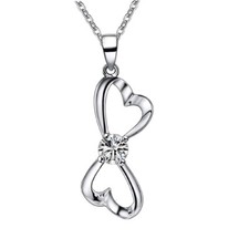 🔻Prix de ce Pendentif argent "Silver Bow Tie" & sa chaîne- Envoi de Fr immédiat Papyon price