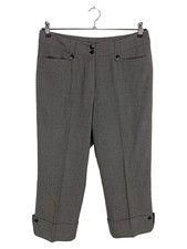 Gardeur Pantalon Tissu Femme Capri Gris Business Élégant (EU 42, W33, INT XL) Capri femme price