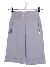 Fracomina Pantalon Femme Capri Violet Strass Casual (INT S, W28) Capri femme price