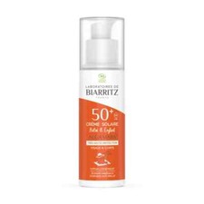 BIARITZ Flacon 50 ml CRÈME SOLAIRE BÉBÉ & ENFANT SPF50+ CERTIFIÉE BIO Crème solaire bébé price