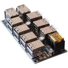 Hub de charge USB 18 ports avec double condensateur 1000uF et base magnétique Hub et interrupteur price