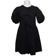 Divided by H&M, robe, taille : XS, noir, coton/polyester, unicolore #9yi Elbise price