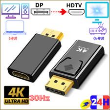 Adaptateur Display Port DP Mâle vers HDMi Fem Convertisseur 4K HDTV- PC MAC GAME Convertisseurs & adaptateurs informatiques price