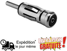 Adaptateur Convertisseur Blanc Antenne Autoradio PC5-27 ISO a DIN Aerial Radio ( Convertisseurs & adaptateurs informatiques price