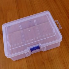 Récipient en plastique - petite boîte de rangement multi-compartiments pour... Boîte de rangement price