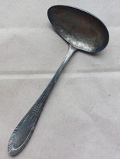 RARE Ancienne Cuillère inversée pour Bébé en Métal Argenté avec Poinçons Cuillère pour bébé price