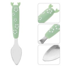 Cuillère À Gratter Cuillere Dentelée Outil Nourriture Pour Bébé D'alimentation Cuillère pour bébé price