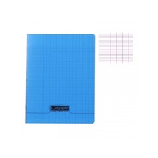 Cahier - 17x22(cm) - Grands carreaux - 48 pages - Polypro - sans spirale - Bleu Spiralli Defter price