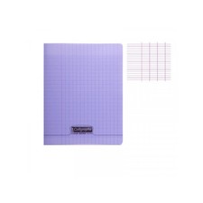 Cahier - 17x22(cm) - Grands carreaux - 48 pages - Polypro - sans spirale - Viole Spiralli Defter price