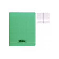 Cahier - 17x22(cm) - Grands carreaux - 48 pages - Polypro - sans spirale - Vert Spiralli Defter price
